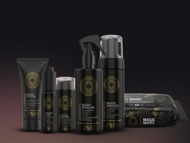 Linha Experts da JAY.O: Magic Crystal, Magic End, Magic Butter, Magic Micelar, Magic Mousse e Magic Wipes