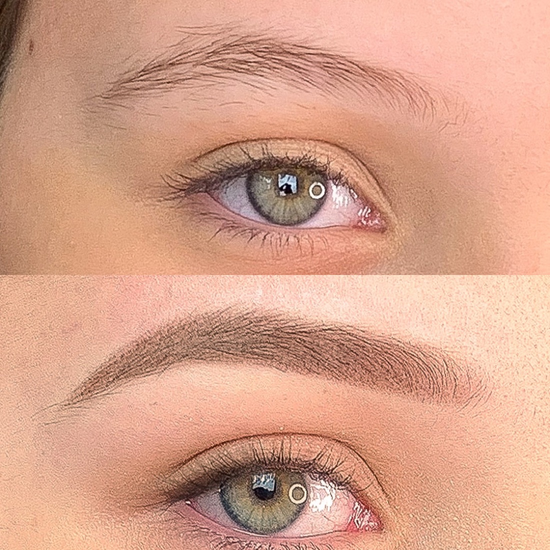 Antes e depois Basic Magic Shadow 4